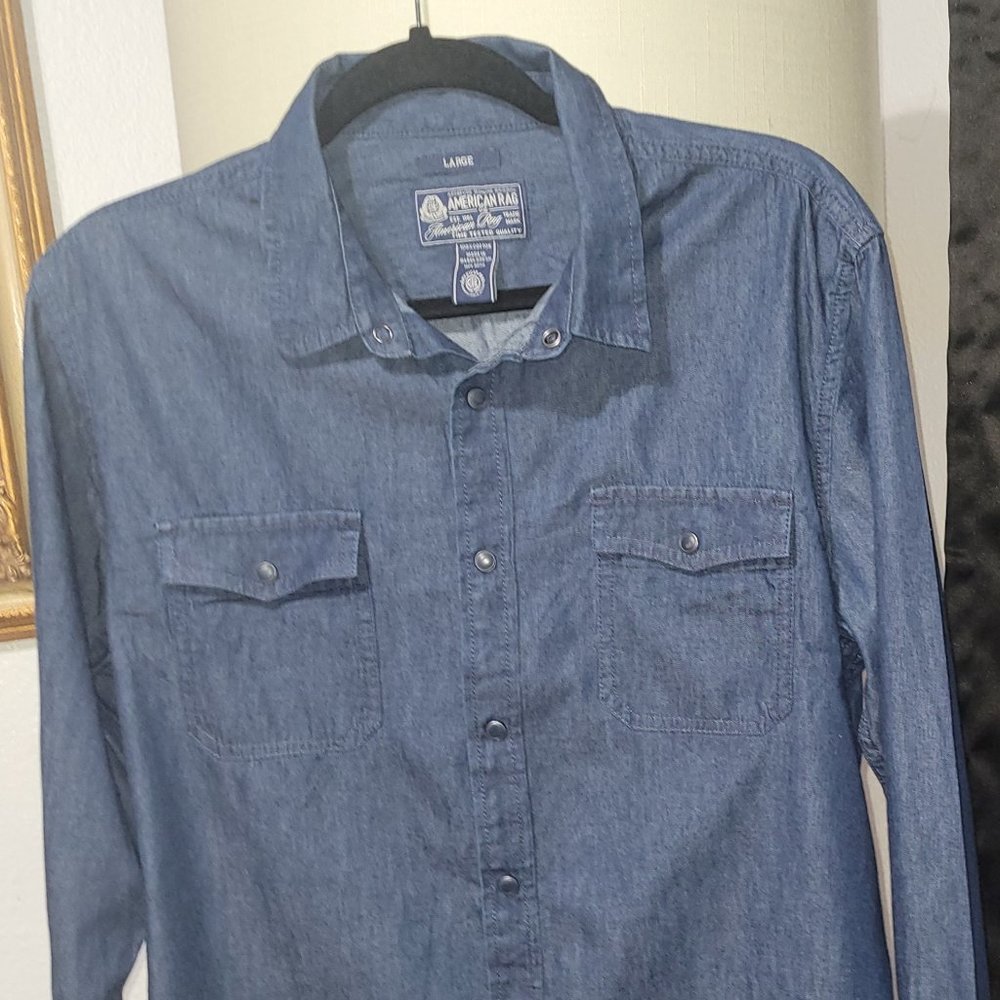 Men's Denim Long Sleeve